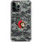 NHL Ottawa Senators Camo iPhone 13 Pro Max Clear Case